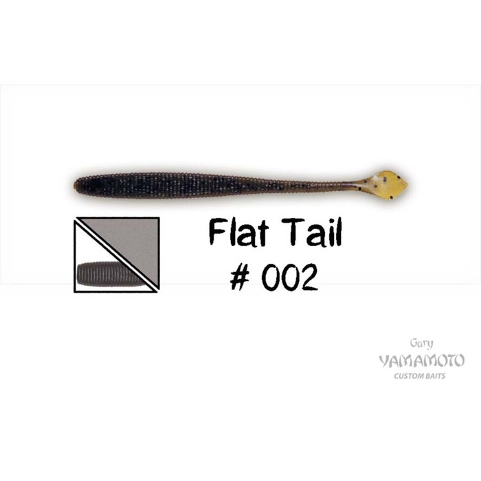 

Приманка GARY YAMAMOTO Flat Tail, 114 мм, 20 шт., набор, 01853_261