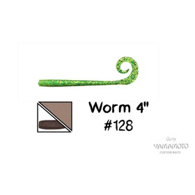 

Приманка GARY YAMAMOTO Worm, 101 мм, 10 шт., набор, 01856_1913