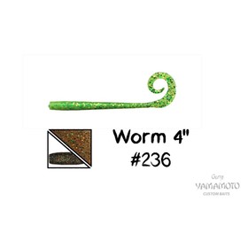 

Приманка GARY YAMAMOTO Worm, 101 мм, 10 шт., набор, 01856_3169
