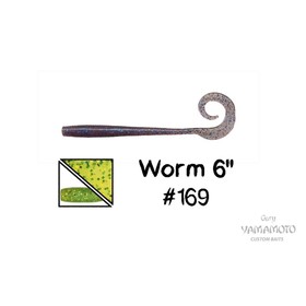 

Приманка GARY YAMAMOTO Worm, 152 мм, 10 шт., набор, 01855_3000