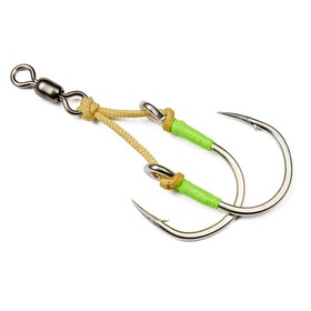 

Крючки HIGASHI Twin Assist Hook HB-007, тип крючка В, размер крючка 7/0, 02237