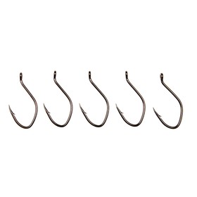 

Крючки HIGASHI Catfish, крючок № 3/0, 5 шт., черный никель, набор, 03699
