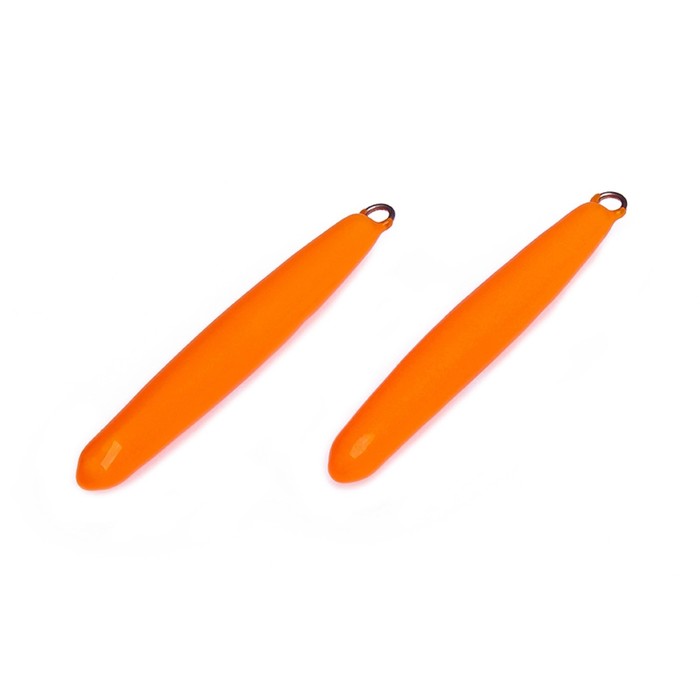 Грузило HIGASHI Long Sinker Fluo, 12 г, оранжевое, 03625_1188