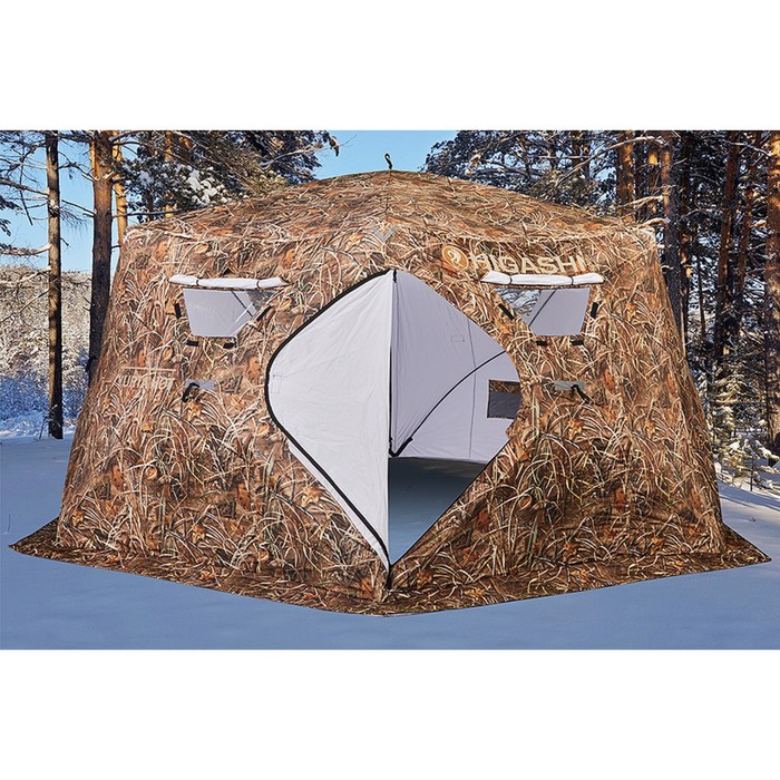 фото Палатка higashi camo yurta hot dc, 8 человек, 05206