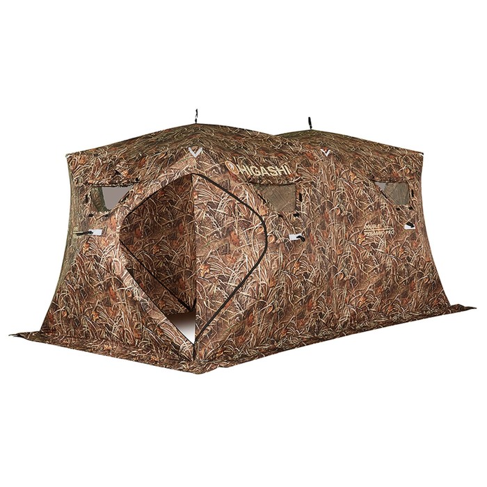 фото Палатка higashi double camo pyramid pro, 8 человек, 01391