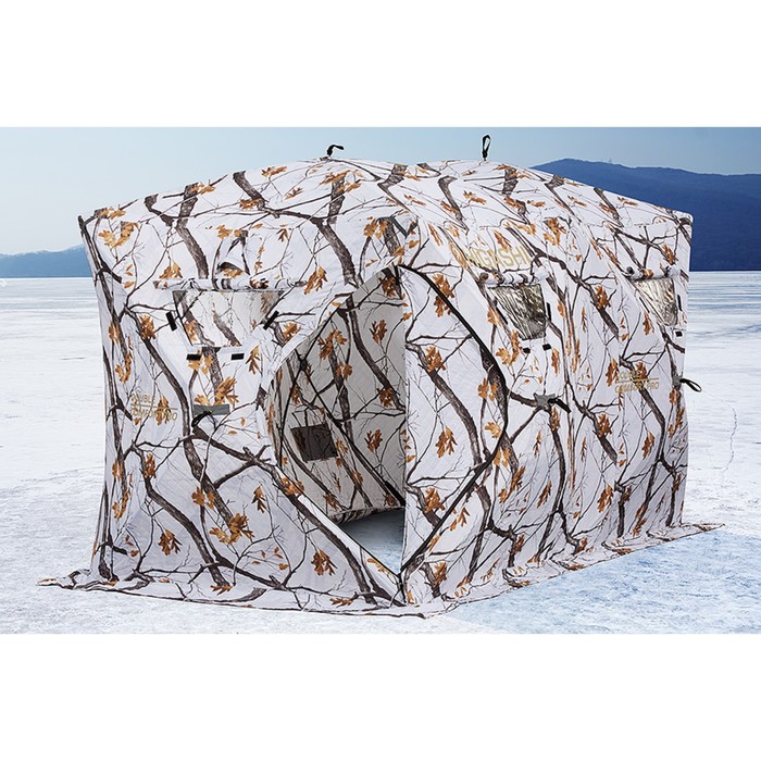 

Палатка HIGASHI Double Winter Camo Comfort Pro, 6 человек, 04143