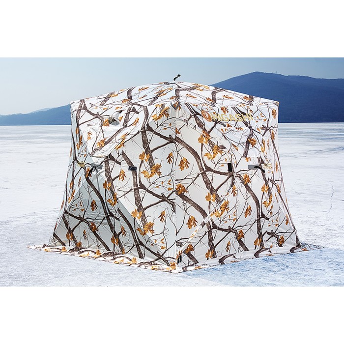 

Палатка HIGASHI Winter Camo Pyramid, 4 человека, 02631