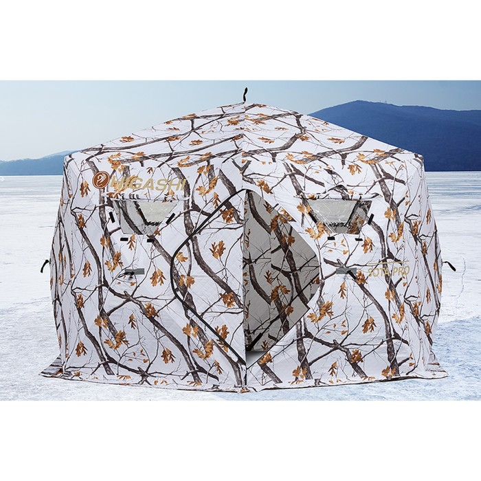 фото Палатка higashi winter camo sota pro, 8 человек, 04148