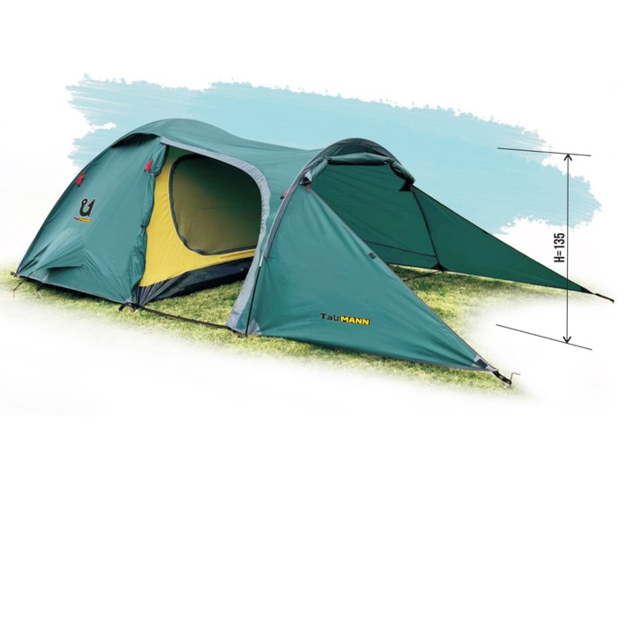фото Палатка taumann tramp 3, 3 человека, 05221