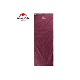 

Спальный мешок NATUREHIKE Mini Ultralight Sleeping Bag, L, бордовый, +8, 00496