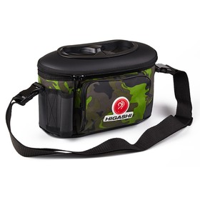 

Кан рыболовный HIGASHI Live bait box, 4.5 л, зеленый камуфляж, 03786_1443