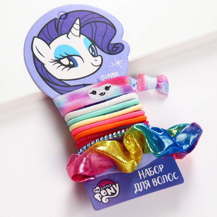 фото Набор резинок для волос "рарити", 10 шт, my little pony hasbro