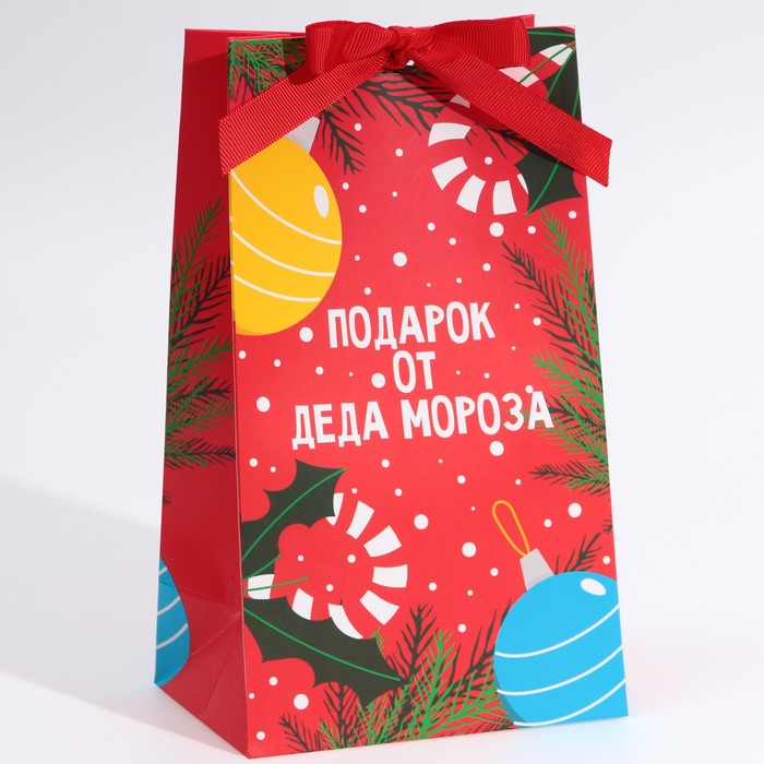Пакет подарочный с лентой «Спешу к тебе», 13 × 23 × 7 см пакет подарочный с лентой love 13 × 23 × 7 см