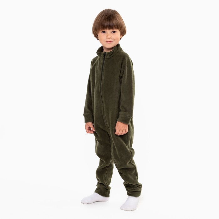 фото Комбинезон для мальчика, цвет хаки, рост 86-92 см юниор текстиль