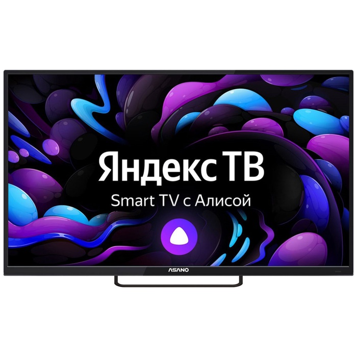 фото Телевизор asano 32lh8110t, 32", 1366x768, dvb-t2/c, hdmi 3, usb 2, smart tv, черный