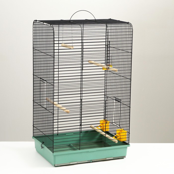 

Клетка для птиц "Рикки 4" 48х 36 х 81 см, микс цветов