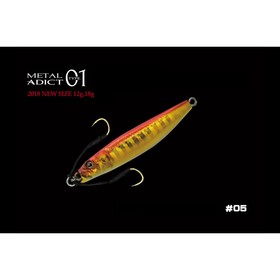 

Пилькер LITTLE JACK Metal Adict Type-01, 18 г, 01318_2171