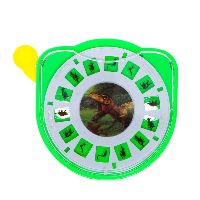ZABIAKA Проектор "Эпоха динозавров"  SL-05435, зеленый, свет , цв.микс