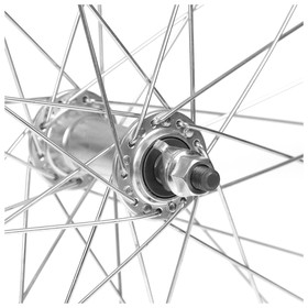 

Колесо 24" переднее TRIX, обод двойной алюминиевый, втулка алюм. 36отв, на гайках,