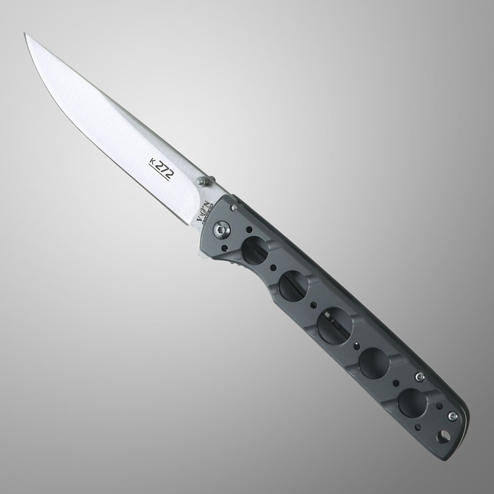 Нож складной "Питон" сталь - D2, рукоять - сталь