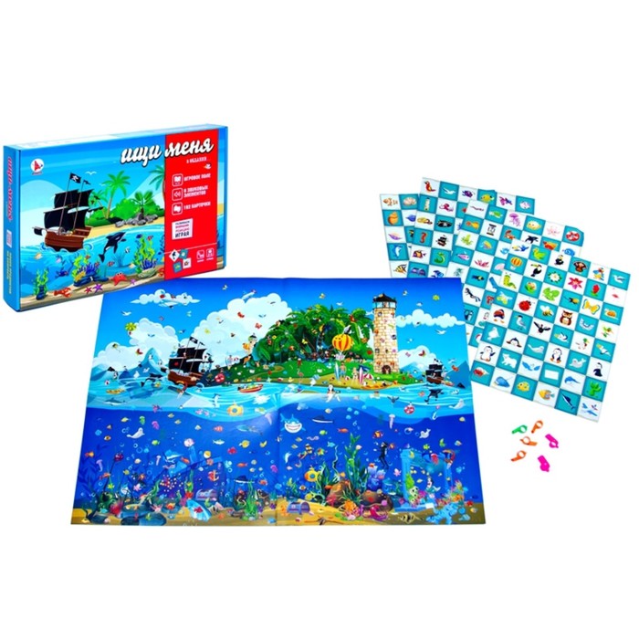 

Настольная игра «Ищи меня. В Океании»