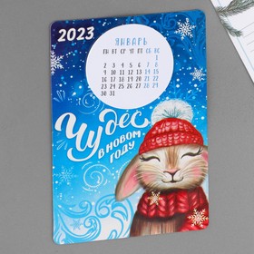 

Магнит с календарем 2023 «Чудес», 16 х 11 см