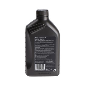 

Масло моторное Shell Advance 4T Ultra 10W-40, 1 л LADV002B01