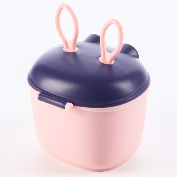 фото Контейнер для хранения детского питания, 230 мл., цвет розовый mum&baby