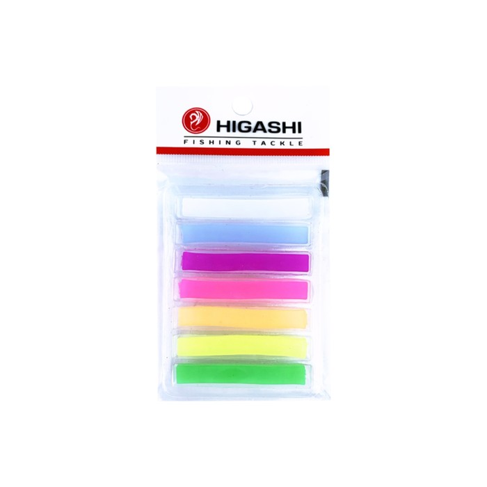 фото Силикон насадочный higashi silicone bait strips, 7 шт., набор, 05016_3683