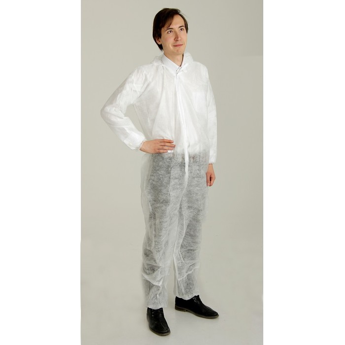 фото Комбинезон «каспер» на молнии с защитным клапаном размер: 2xl-3xl, 25 г./м2