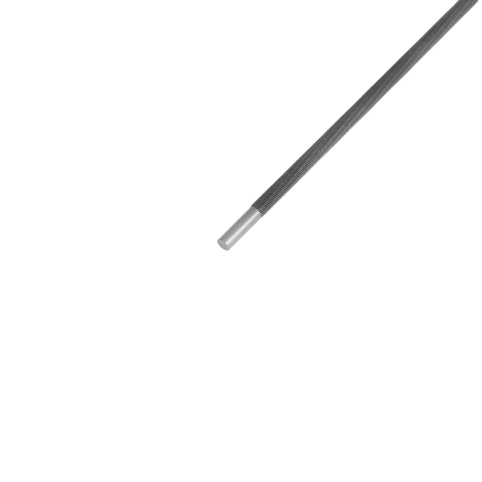 Напильник ТУНДРА, для заточки цепей пил, круглый, сталь У10, d = 4 мм, №3, 150 мм