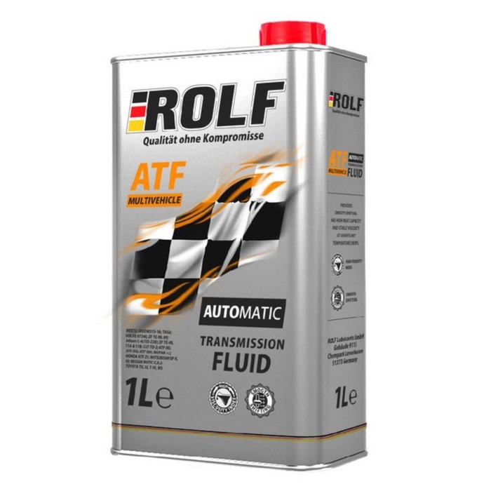 rolf масло трансмиссионное rolf atf multivehicle 1л Масло моторное Rolf ATF Multivehicle, пластик, 1 л