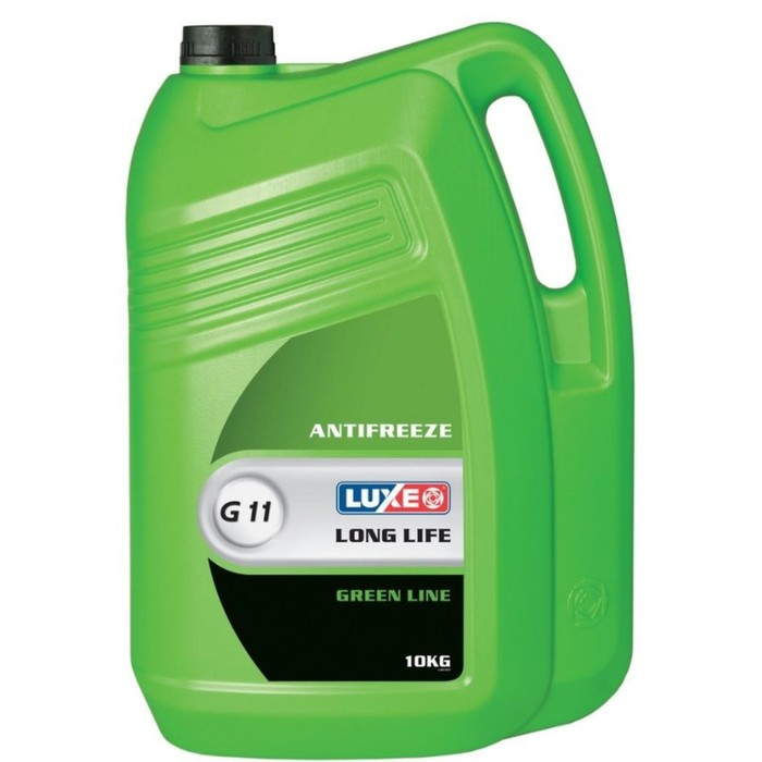 Антифриз Luxe G11, зеленый, 10 кг антифриз aga зеленый 42с 123с готовый 10 кг