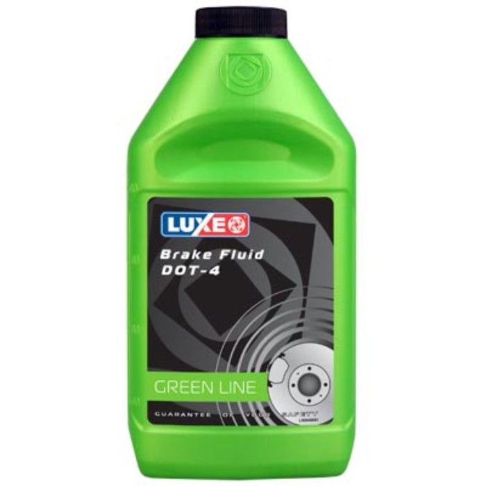 Жидкость тормозная Luxe Dot-4, 455 г тормозная жидкость лукойл дот 4 0 455 кг 1339420