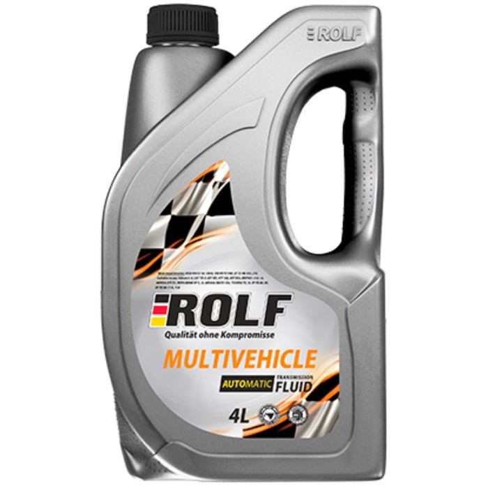 Масло трансмиссионное Rolf ATF Multivehicle, пластик, 4 л rolf масло трансмиссионное rolf atf iid 1л