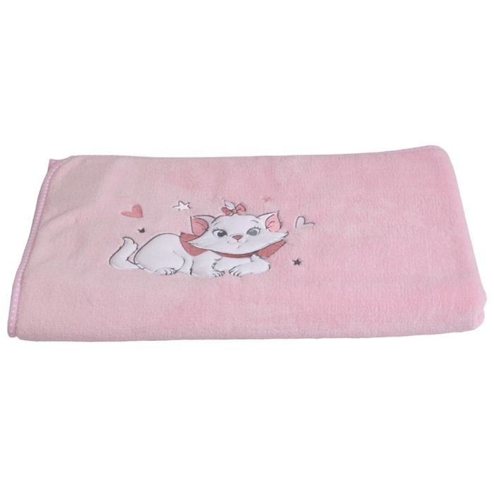 фото Плед детский «кошка мари», цвет розовый polini