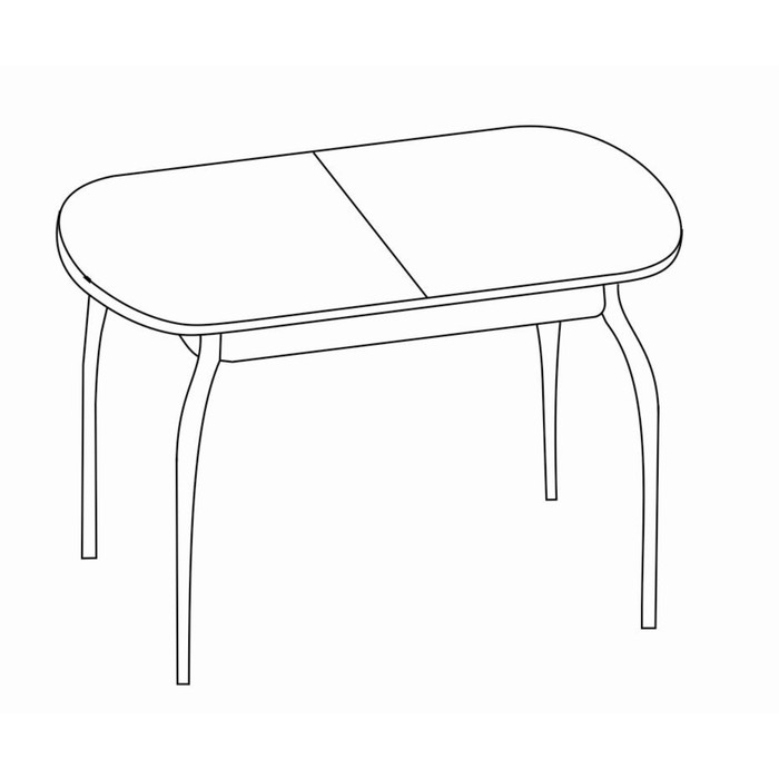 

Раздвижной стол Gold, 1150(1450) × 700 мм, стекло, опоры хром G2, фотопечать вензель