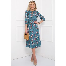 

Платье «Кросани бирюза», размер 44