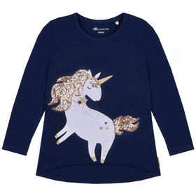 

Джемпер для девочки, цвет темно-синий, рост 116 см