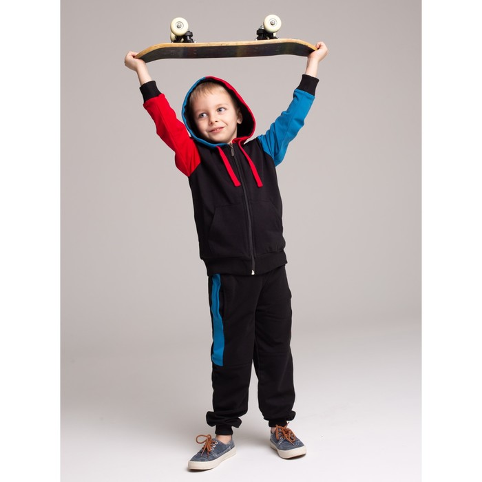 фото Костюм (пуловер, брюки) для мальчика, рост 104 см batik