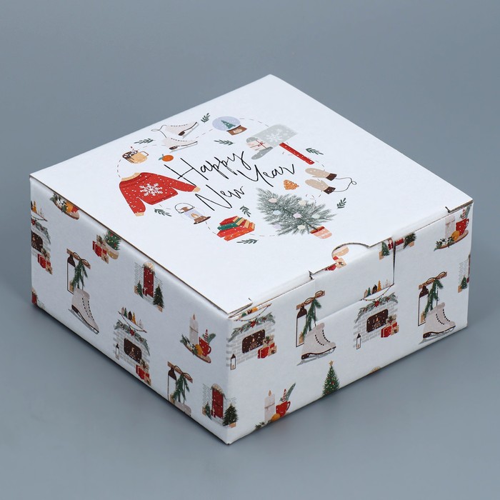 Коробка складная «Хюгге», 15 × 15 × 7 см складная коробка волшебство 15 × 15 × 7 см