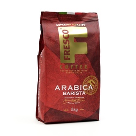 Кофе FRESCO Arabica Barista 1000г, зерно, пакет х 5