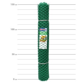 

Сетка садовая, 1.5 × 20 м, ячейка ромб 40 × 40 мм, цвет зелёный