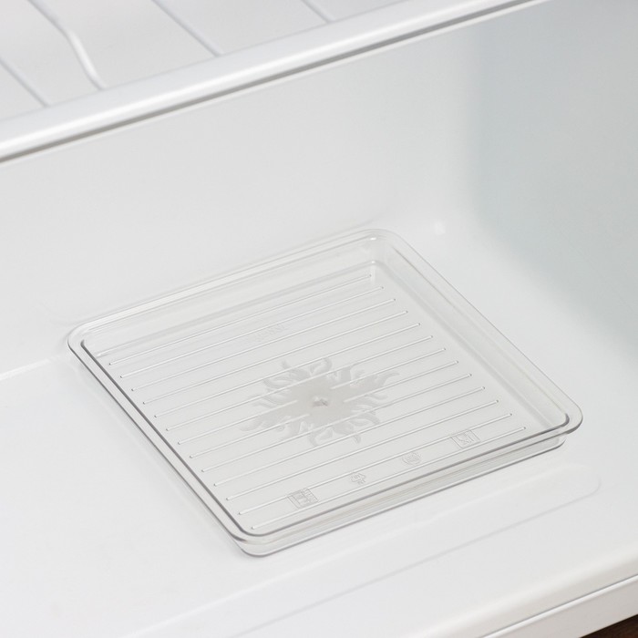 Органайзер для холодильника Berkana, 15,2×15,2×1,5 см, прозрачный