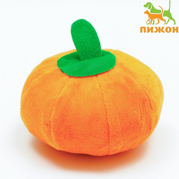 Игрушка для собак Тыковка 14 см 176₽