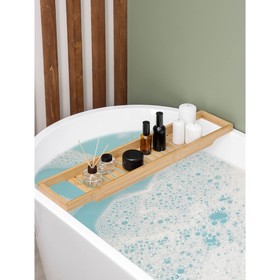 Полка для ванной SAVANNA, 70×14×4,5 см, бамбук Ош