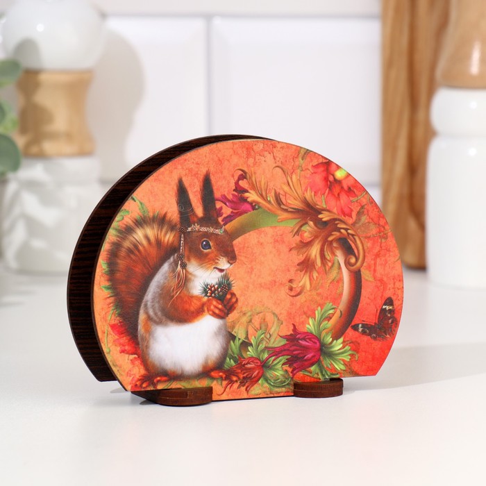 

Салфетница "Белочка",13х10х5 см