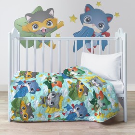 

Покрывало Superhero kittens, размер 90х140 см