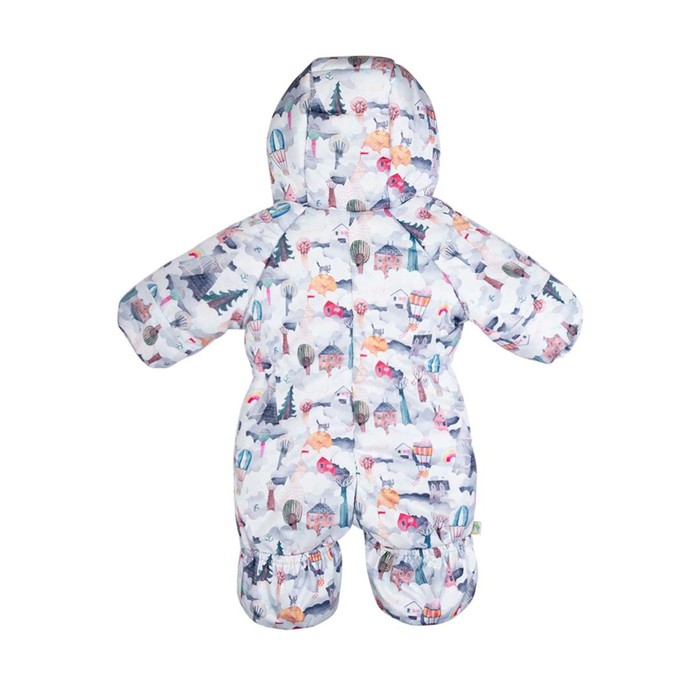 фото Комбинезон «альбион», рост 74, цвет светло-серый сонный гномик