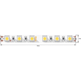 

Светодиодная лента SWG 5 м, IP20, SMD5050, 60 LED/м, 14.4 Вт/м, 24 В, 3000К